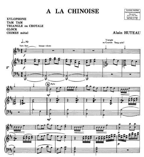 Un Tour Du Monde En Percussion - A La Chinoise -