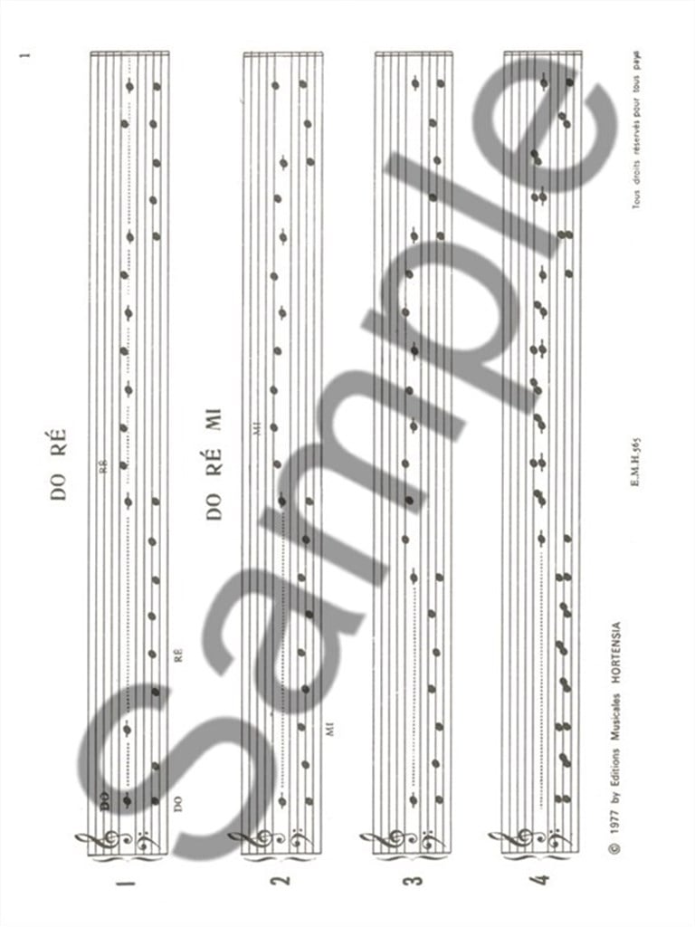 Nouveau Solfège Vol. 1