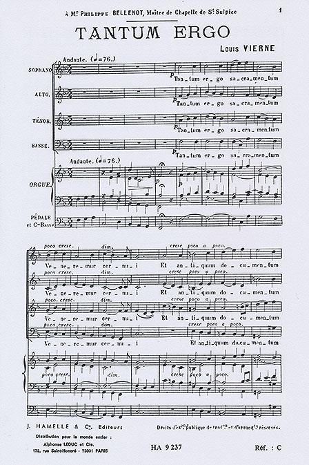 Tantum Ergo Op.2