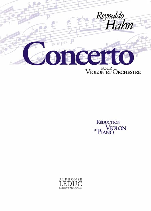 Concerto -Violon Et Orchestre