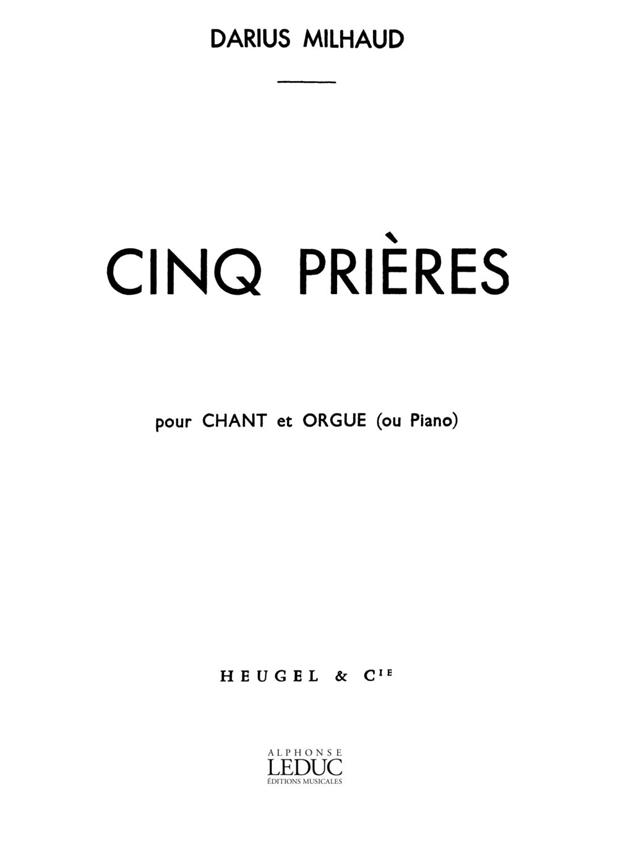 5 Prieres
