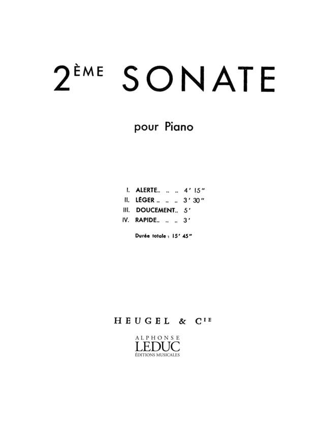 Sonate N02