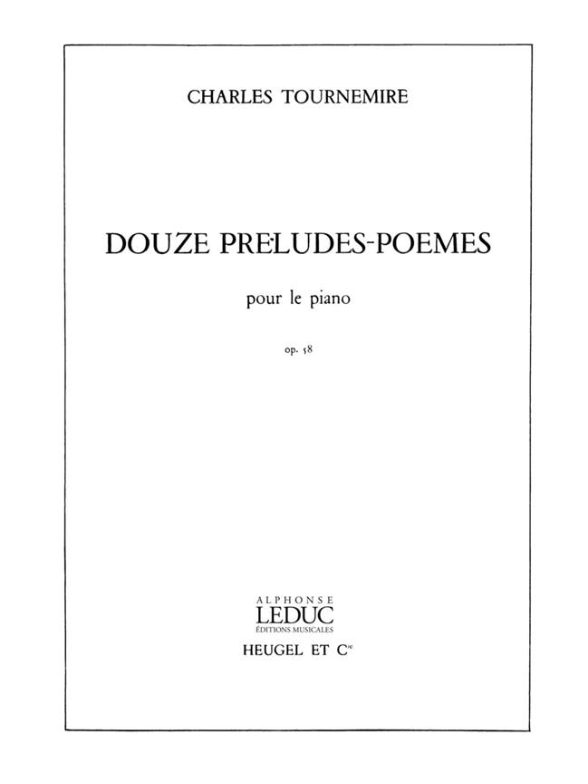 12 Preludes-Poemes Op58