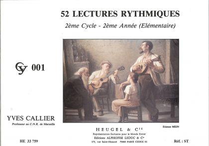52 Rhythmic reading - Level 2, year 2