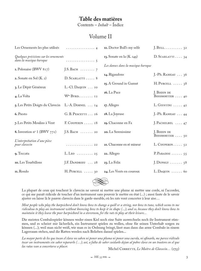 Répertoire pour le clavecin volume 2 [6-7]