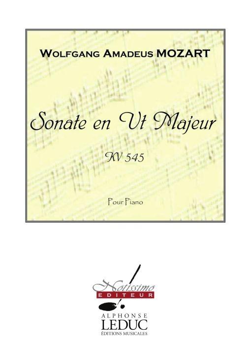 Sonate En Ut Majeur Kv545