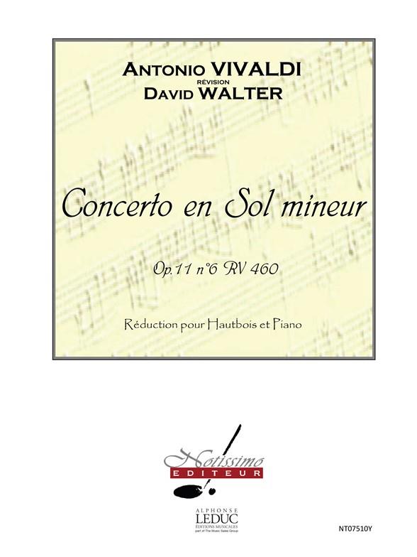 Concerto En Sol Mineur Op11 N6