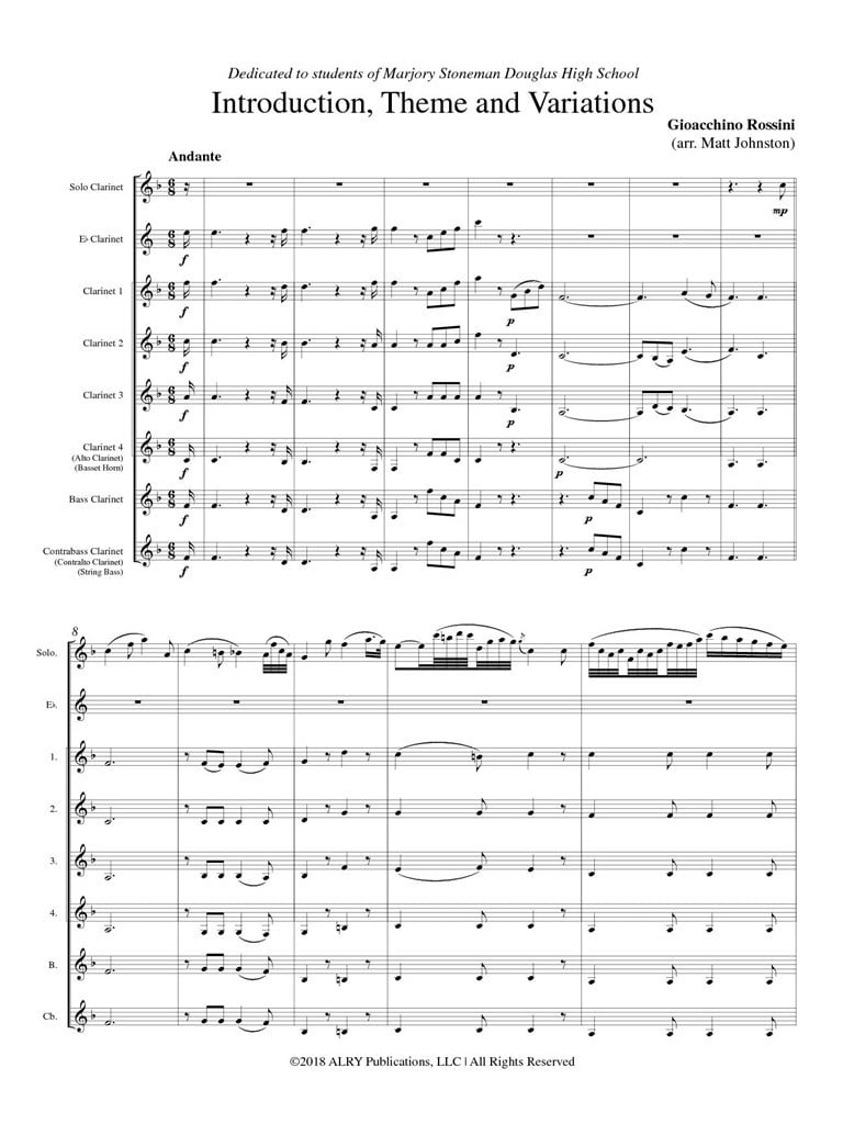 Introduction, Theme and Variations