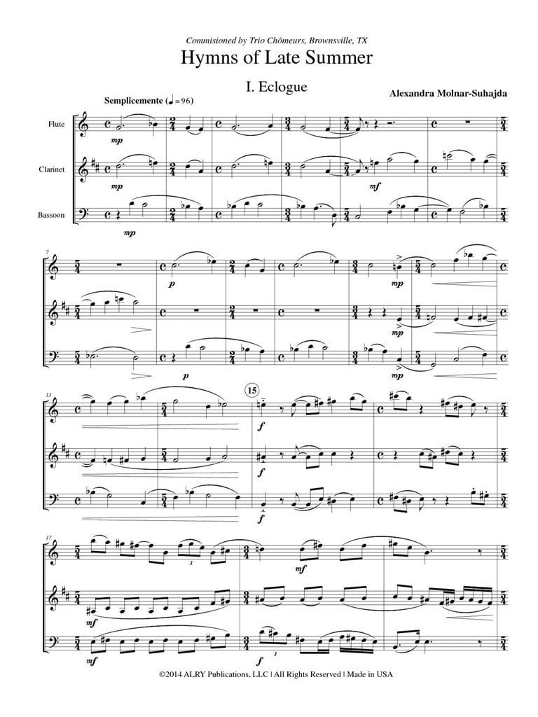 Hymns Of Late Summer