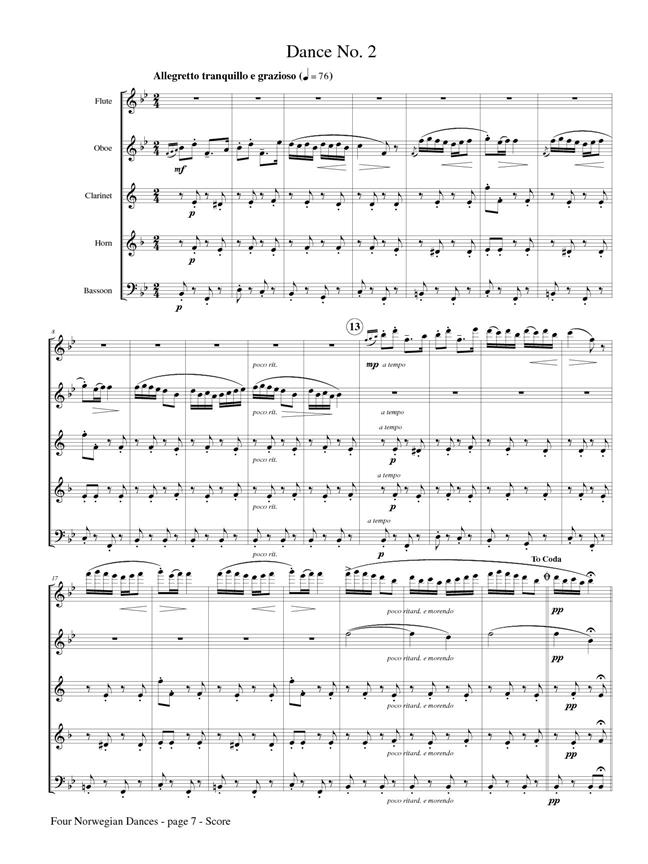 Four Norwegian Dances