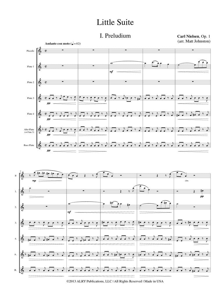 Little Suite, Opus 1