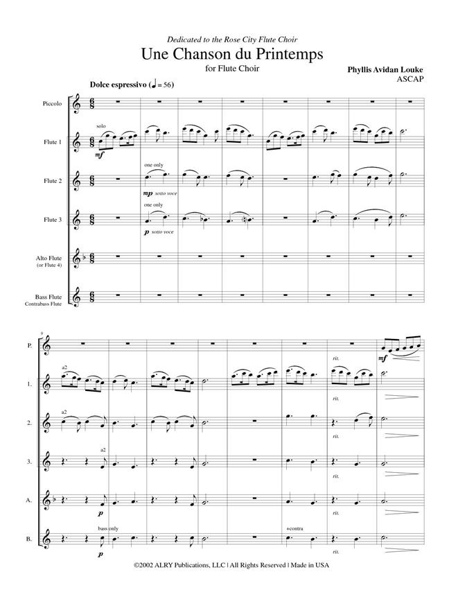 Une Chanson Du Printemps