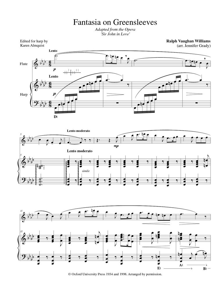 Fantasia On Greensleeves