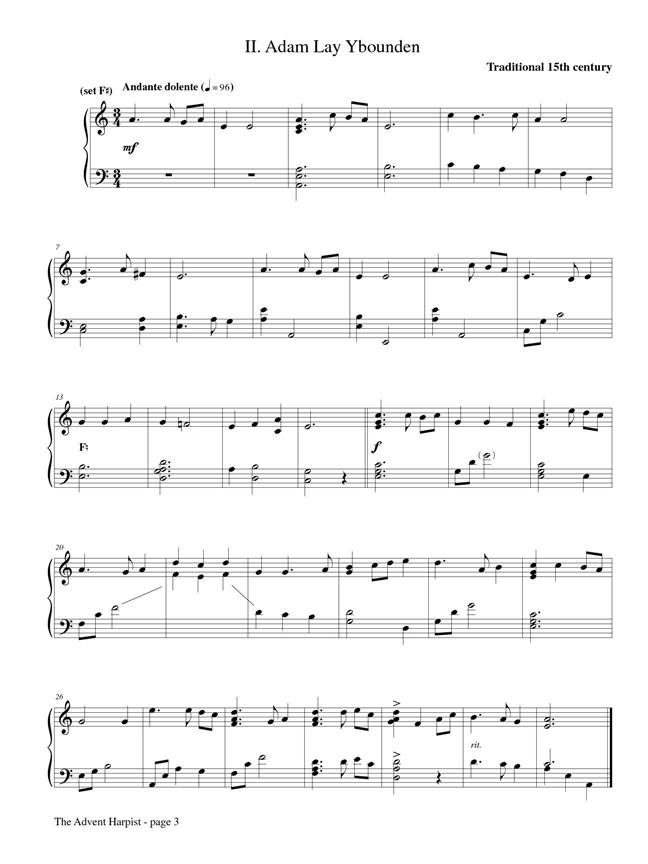 The Advent Harpist