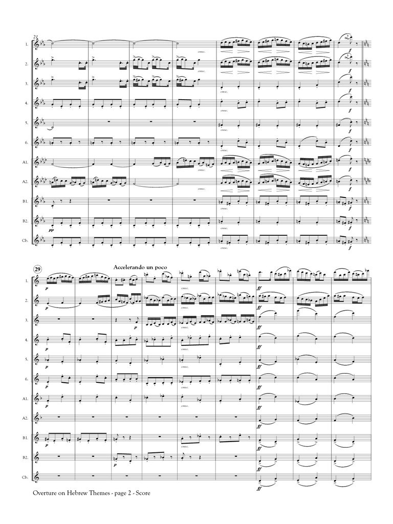 Overture On Hebrew Themes