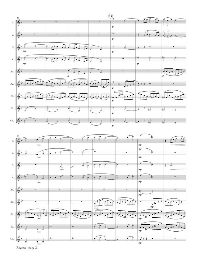 Reverie for Flute Orchestra