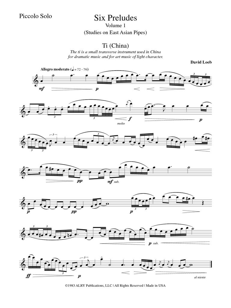 Six Preludes