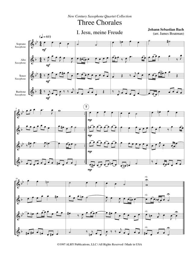 Three Chorales