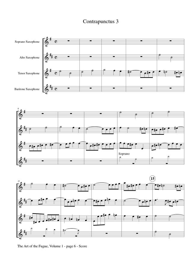 The Art Of The Fugue, Volume 1