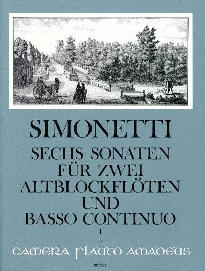 6 Sonaten Opus 2 Heft 1: Sonaten 1-3