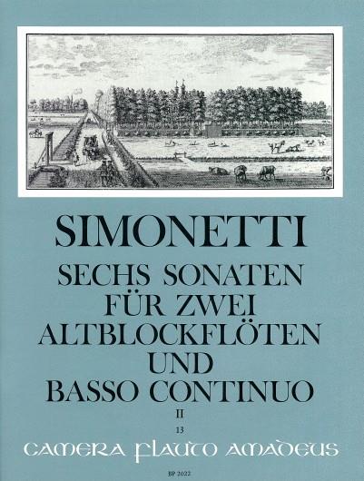 6 Sonaten Opus 2 Heft 2: Sonaten 4-6