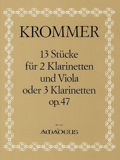 13 Stücke Opus 47