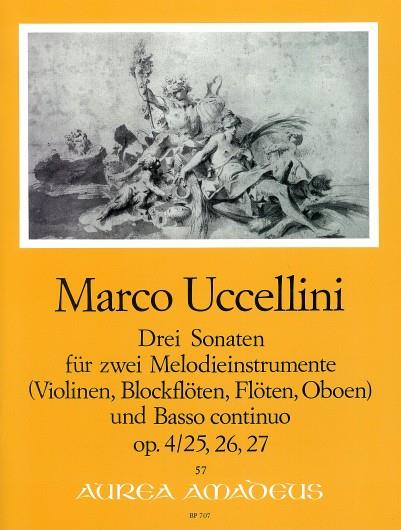3 Sonatas op. 4-25, 26, 27