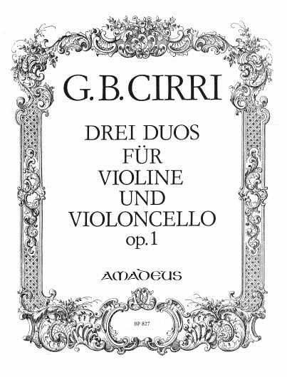 3 Duos Op.1