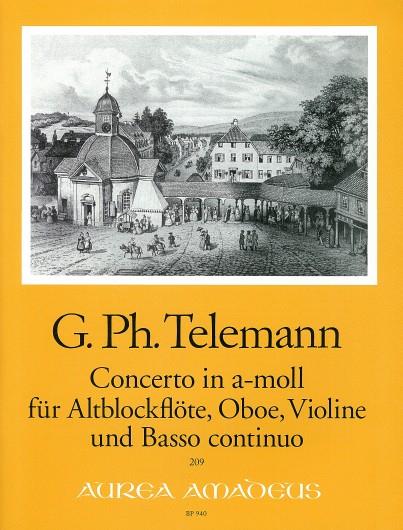 Concerto in A Minor TWV 43:a3