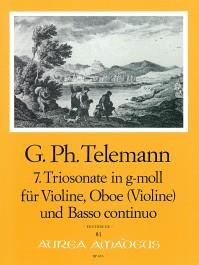 7. Triosonate in g-moll