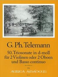 50. Triosonate in d-moll
