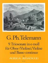 9. Triosonate in e-moll
