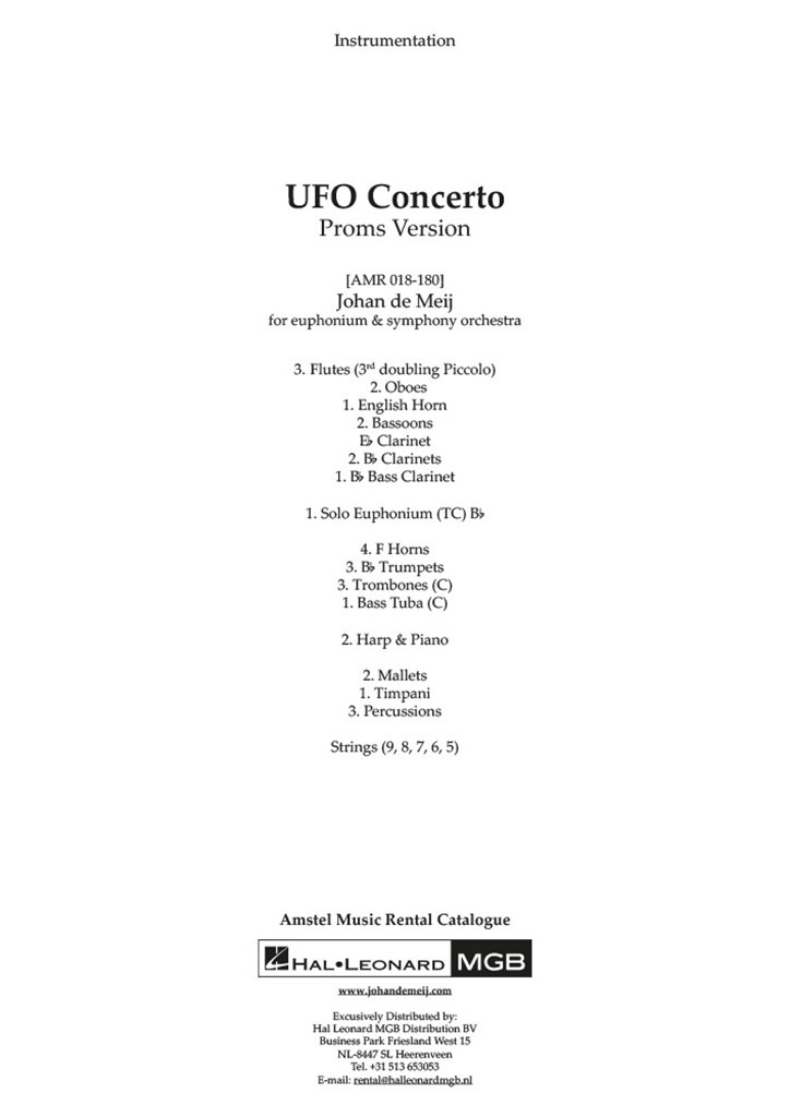 UFO Concerto - Festival Version (shortened)