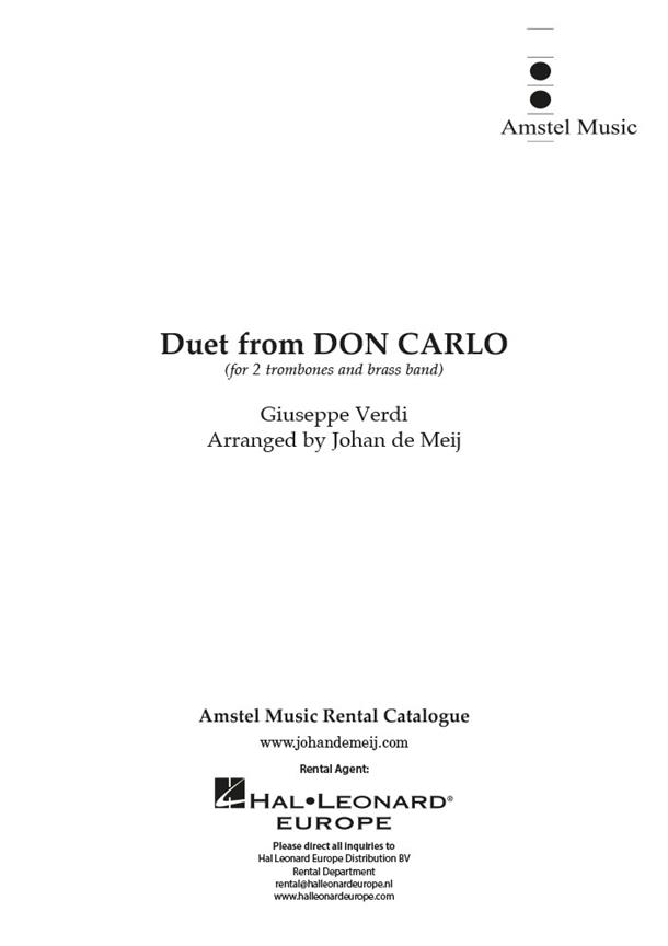 Duet from 'Don Carlo'