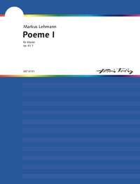 Poeme I WV 61 Nr.1