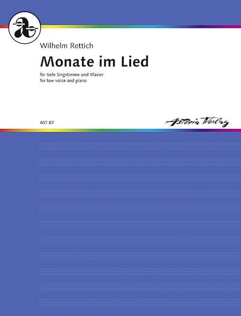 Monate im Lied op. 128