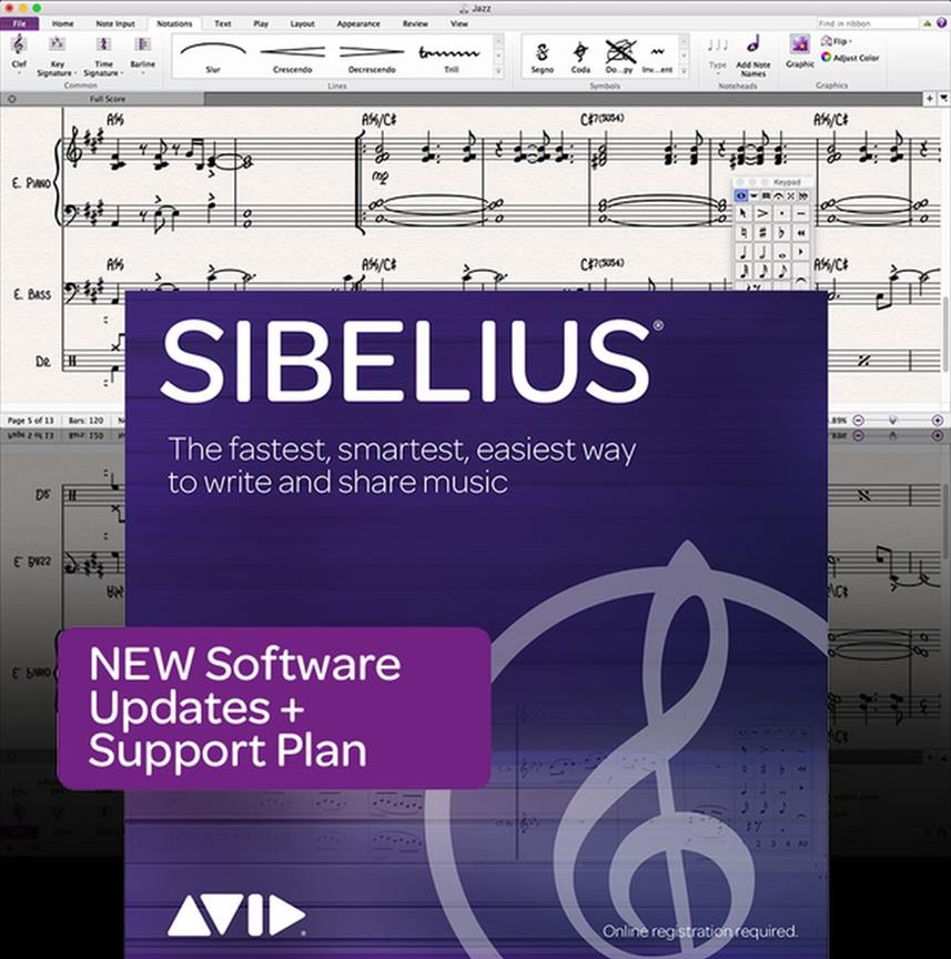 Sibelius New Support (ESD)