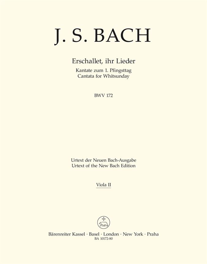 Erschallet, ihr Lieder