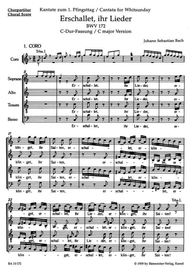 Erschallet, ihr Lieder