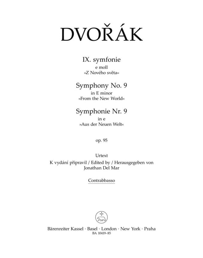 Symphony in E minor No. 9