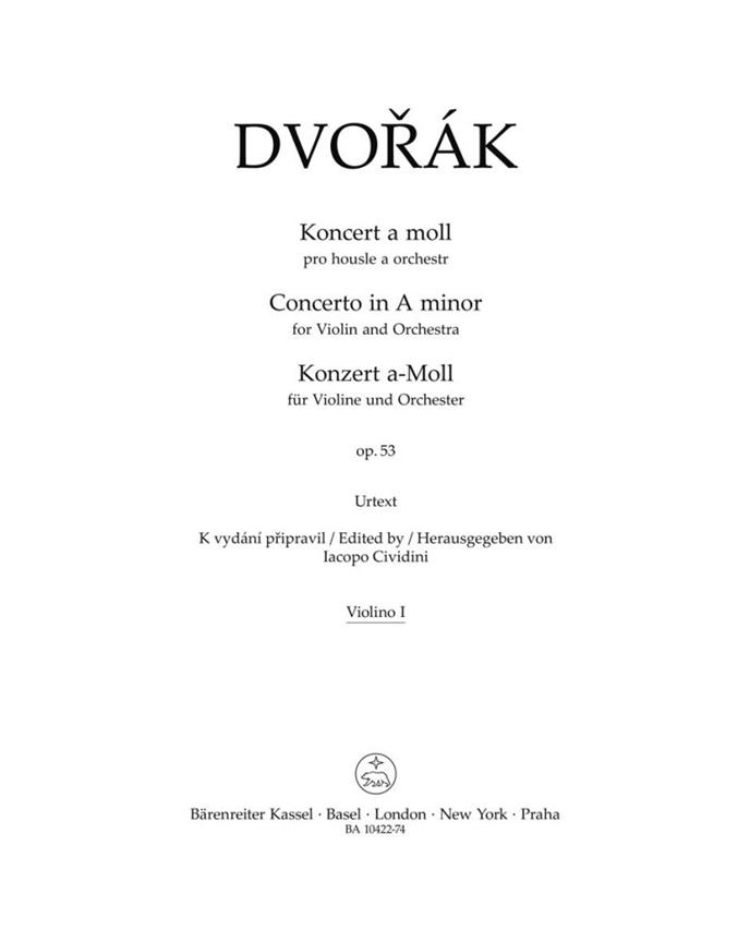 Concerto for Violin and Orchestra