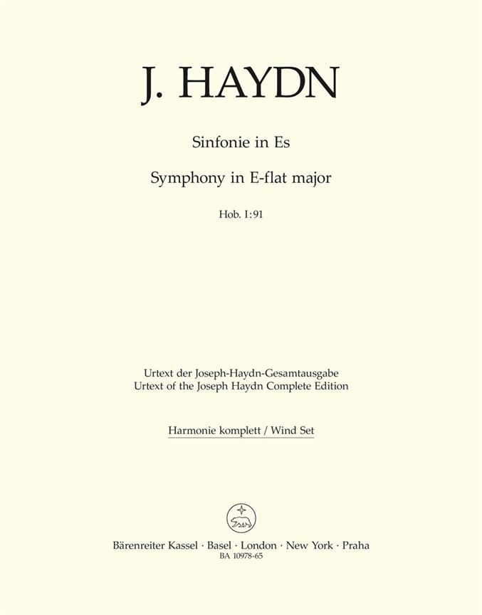 Symphony in Eb major Hob. I:91