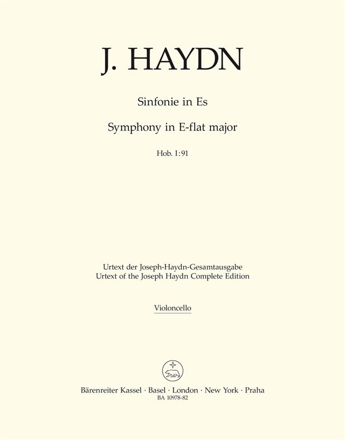 Symphony in Eb major Hob. I:91