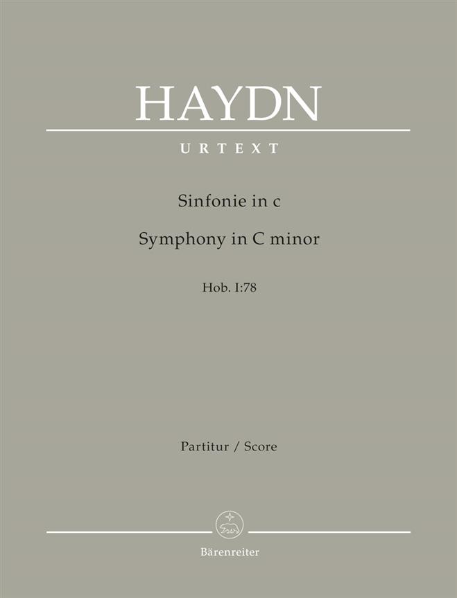 Symphony in C minor No. 78 Hob. I:78