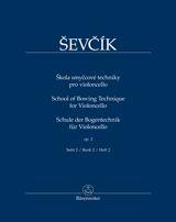School of Bowing Technique for Violoncello op. 2