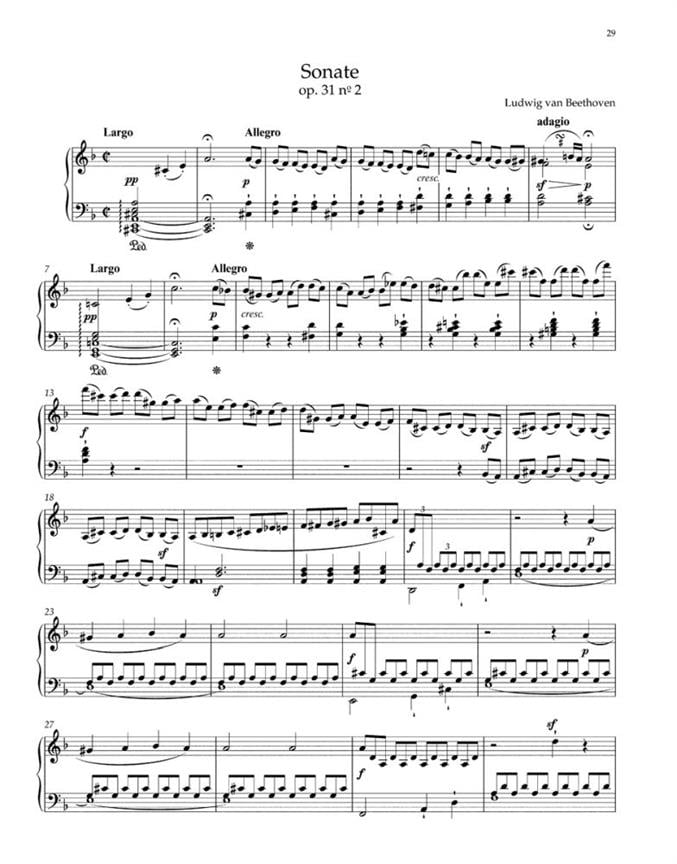 Three Sonatas Op. 31