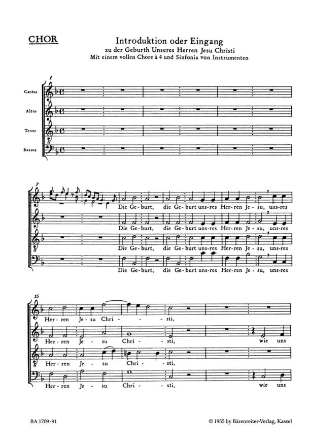Historia der Geburt Jesu Christi