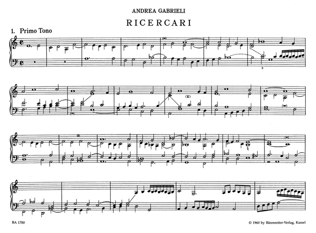 Ricercari for Organ
