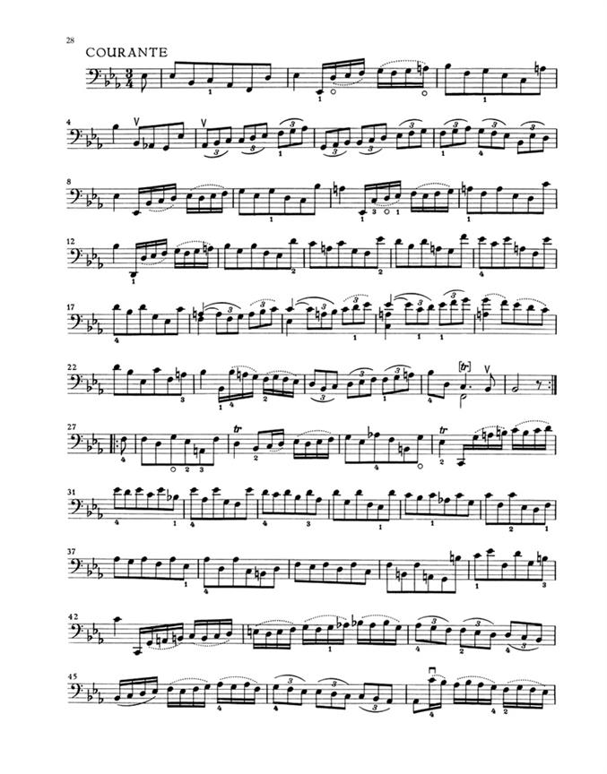 Sechs Suiten für Violoncello BWV 1007-1012