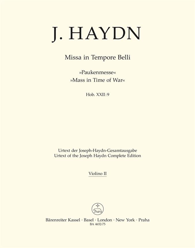 Missa in Tempore Belli